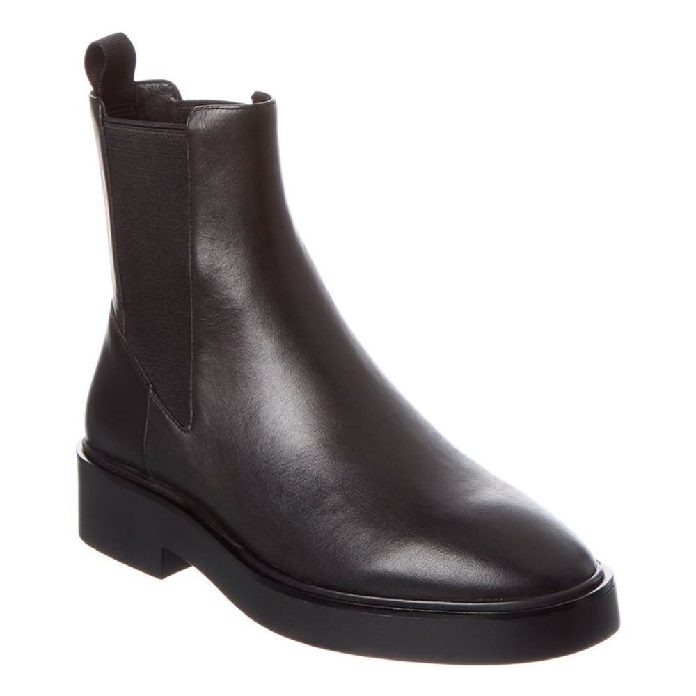 Stuart Weitzman Black Chelsea Ankle Boots